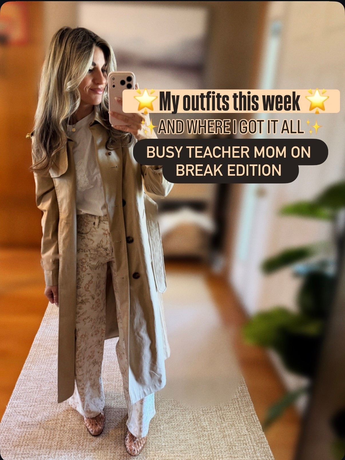 Spring break outfits of the week from home 

#LTKmomlife #LTKootd #LTKgrwm