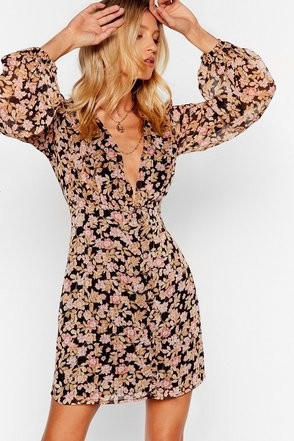 Nothin' Bud Love Floral Mini Dress | NastyGal (US & CA)