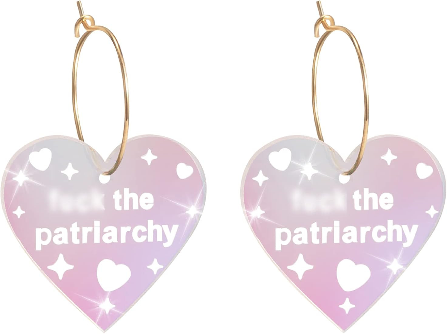 Dangle Earrings Acrylic Trendy Drop Earrings for Women | TS Album-themed Heart Earrings | Concert... | Amazon (US)