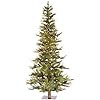 Vickerman Artificial Christmas Tree Classic PVC Needles Ashland Fir Prelit with Clear Mini Christ... | Amazon (US)
