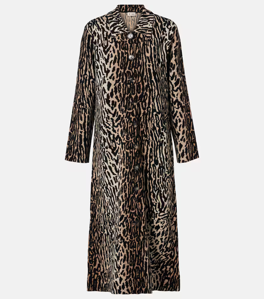 Rixo Jacoba jacquard coat | Mytheresa (US/CA)