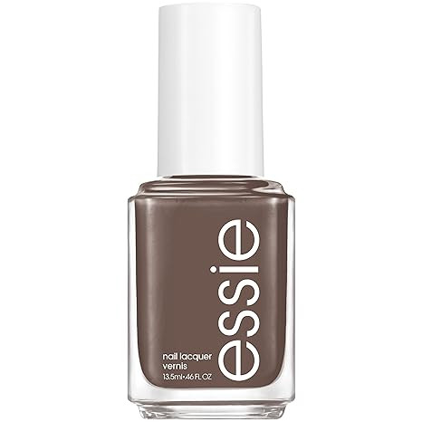 essie Salon-Quality Nail Polish, 8-Free Vegan, Winter 2022, Warm Gray, Sleigh It, 0.46 oz | Amazon (US)