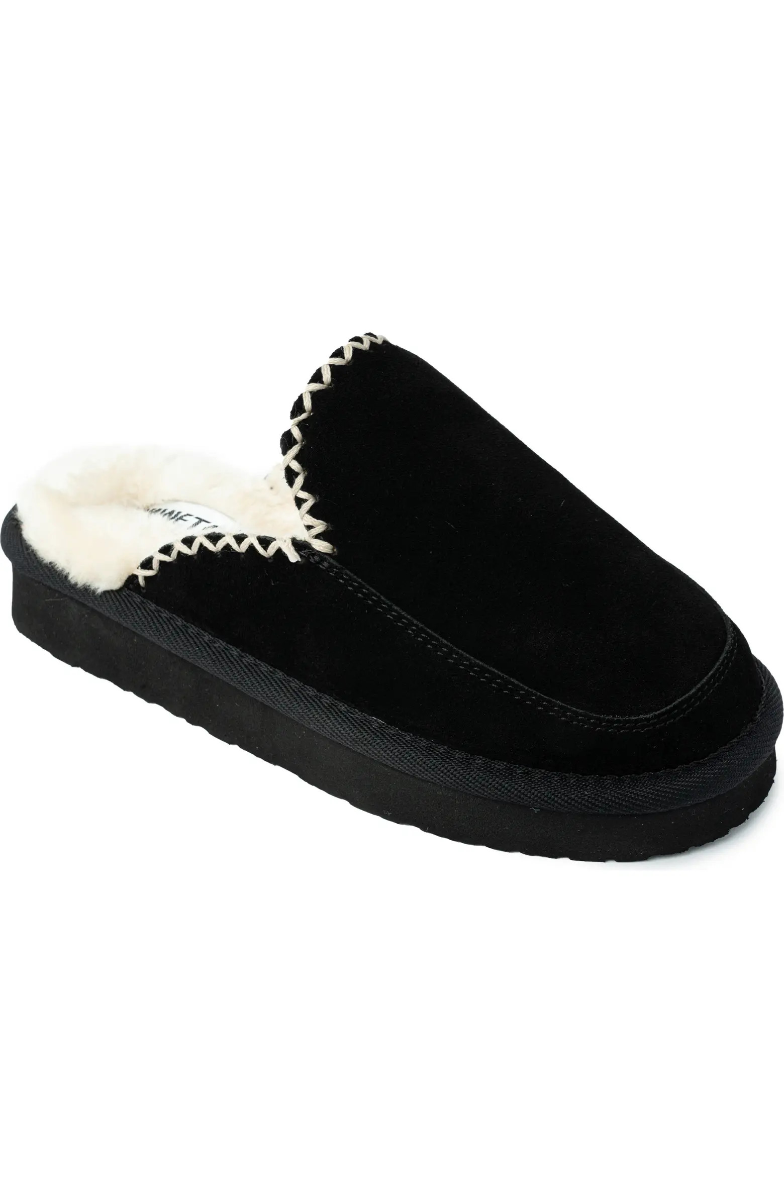 Café Faux Fur Scuff Slipper (Women) | Nordstrom