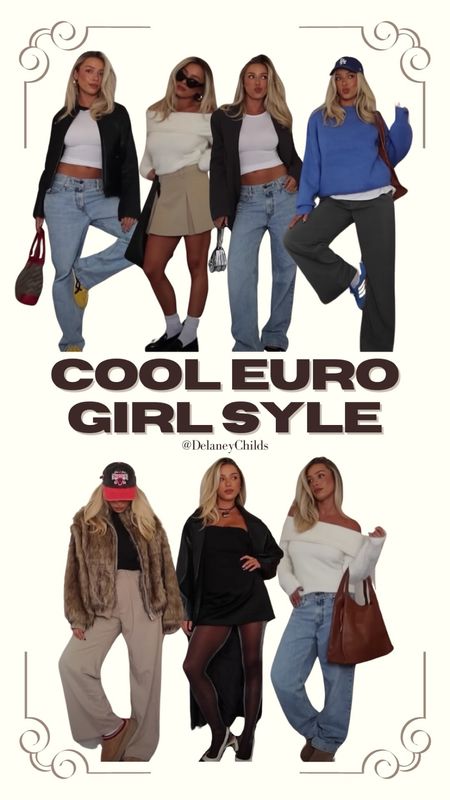 Recreating Cool Euro Girl Outfits 
🍓🐑🧢🐝 (Inspired by my favorite European fashion bloggers)

@amakahamelijnck
@Bella_Stovey
To name a few! 💋 Other girls featured are tagged in my YT description 

#LTKshoecrush #LTKstyletip #LTKSeasonal