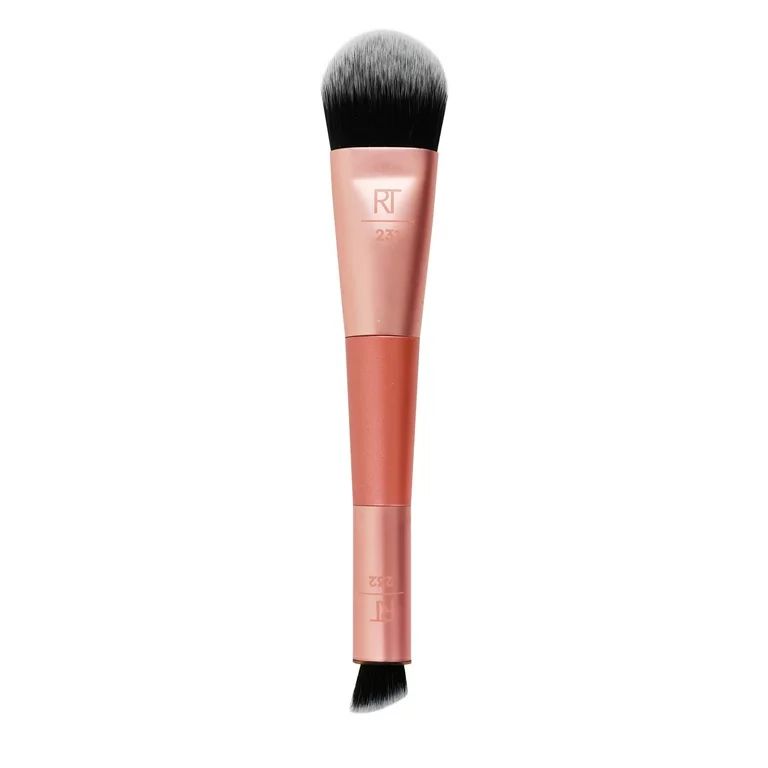Real Techniques Cover & Conceal Dual Ended Brush, for Foundation & Concealer, 1 Count | Walmart (US)