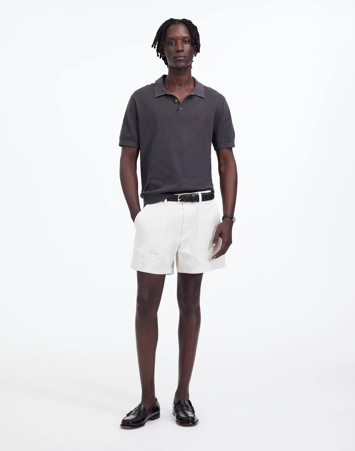 Fatigue Shorts in Garment-Dyed Cotton Twill | Madewell
