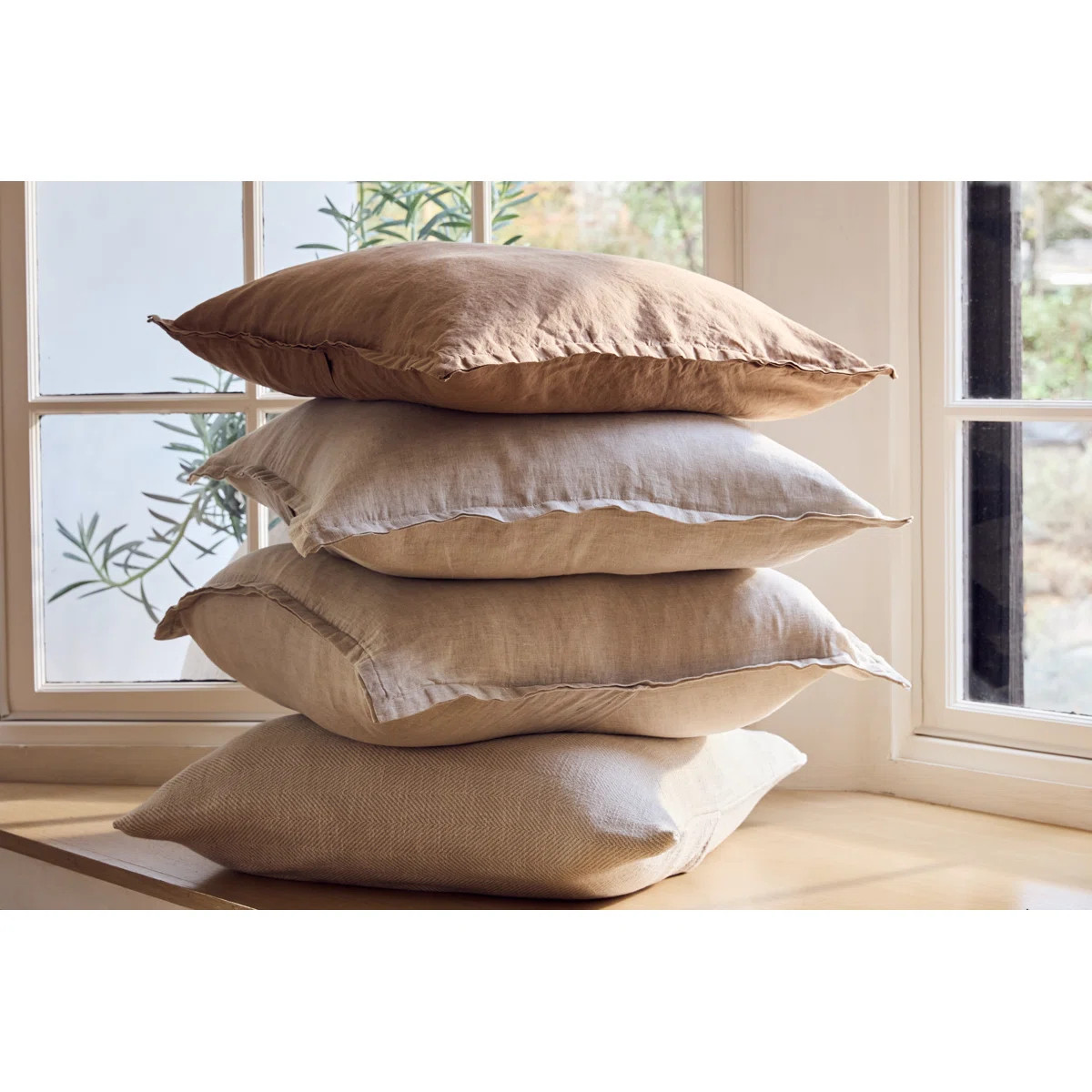 Relaxed Linen Decorative Pillow Cover | Wayfair North America