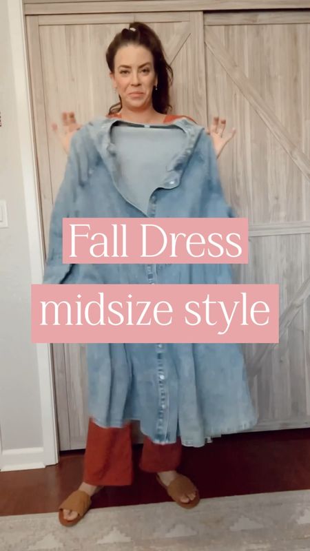 Fall dress under $30 for midsize gals yes please 

#LTKstyletip #LTKmidsize #LTKfindsunder50
