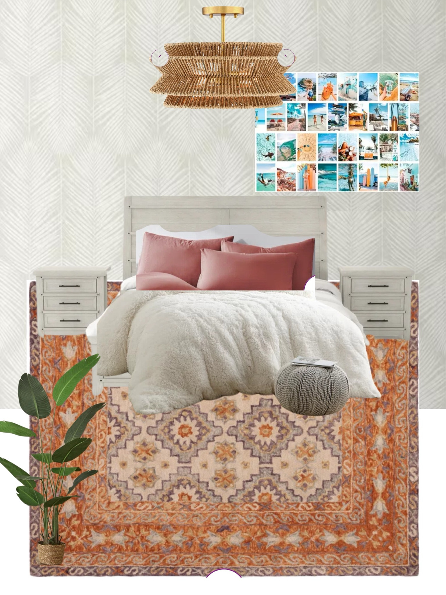 Teen boho bedroom 

#LTKhome #LTKfamily