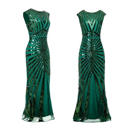 NECHOLOGY Dresses For Women 2022 Ladies Dress Vintage 1920S Sequin Beaded Tassels Party Night Woman  | Walmart (US)