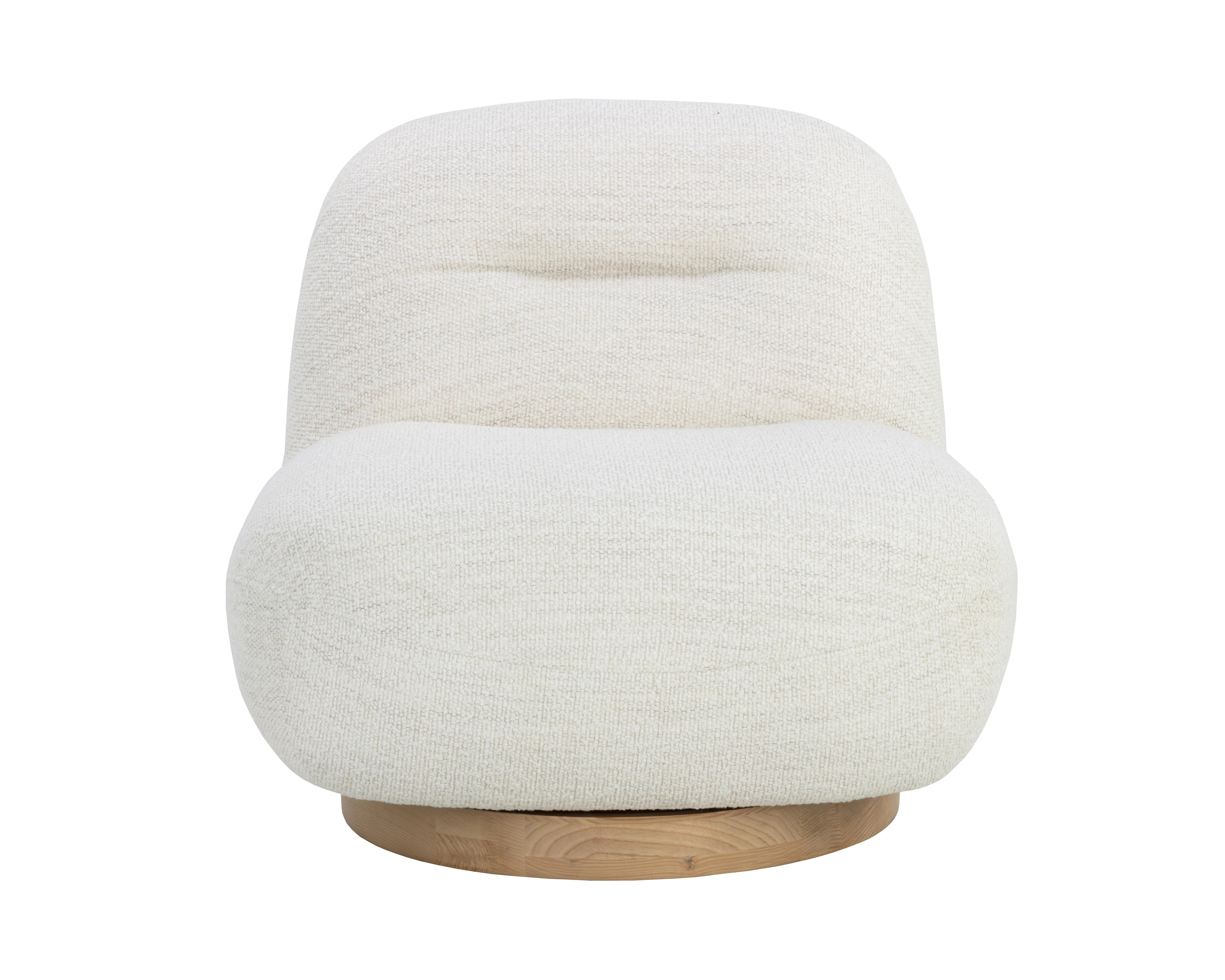 SUNPANFRANZE SWIVEL LOUNGE CHAIR - MERINO PEARL | Perigold
