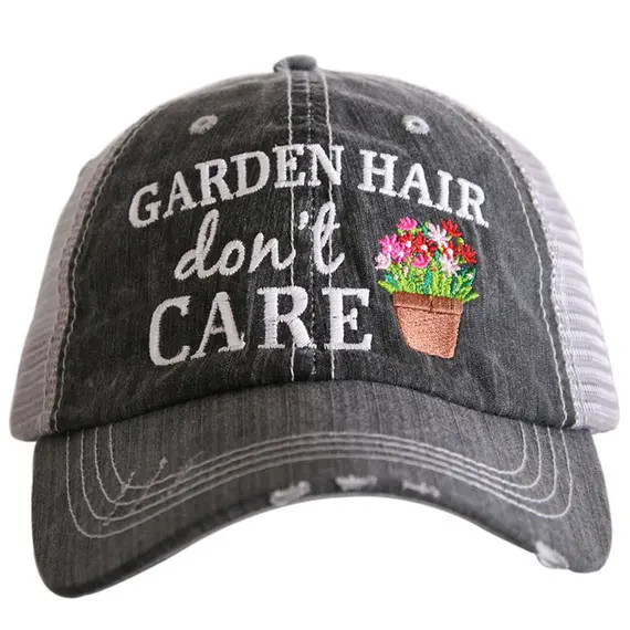 Free Shipping  Garden Hair Don't Care Women's Trucker | Etsy | Etsy (US)