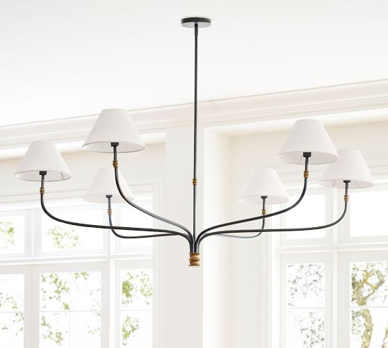 Collins Round Chandelier (51") | Pottery Barn (US)