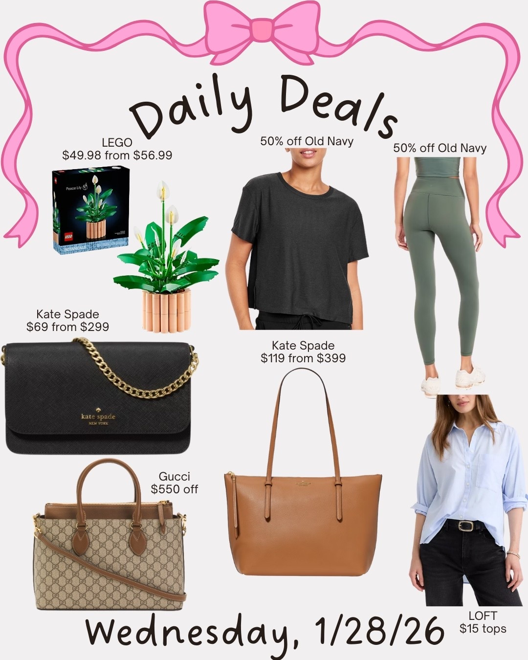 Daily deals 

#LTKTravel #LTKSaleAlert