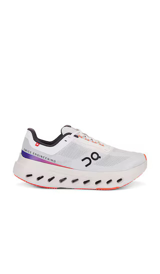 Cloudsurfer Next Sneaker in White & Flame | Revolve Clothing (Global)