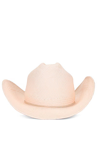 Lucille Cowboy Hat in Pale Pink | Revolve Clothing (Global)