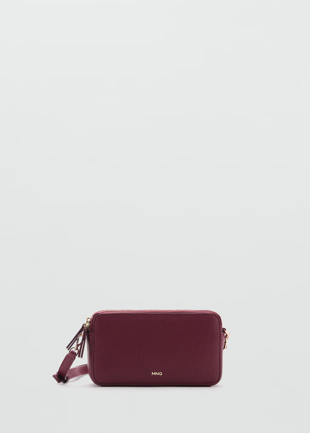 Shoulder bag with double zip - Women | MANGO USA | Mango (US/MX/AU)