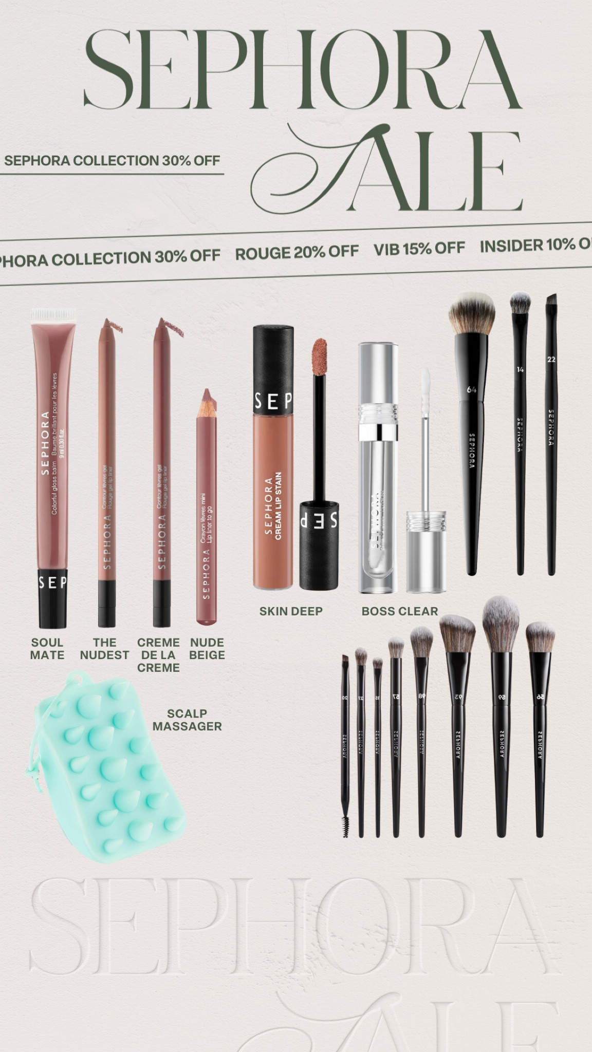 Sephora sale: Sephora collection items I love! Depending on your tier, you can use code SAVINGS to get anywhere from 10-20% savings on your purchase and Beauty Insider Members get 30% off Sephora Collection! #kathleenpost #sephorasale

#LTKBeauty #LTKSaleAlert