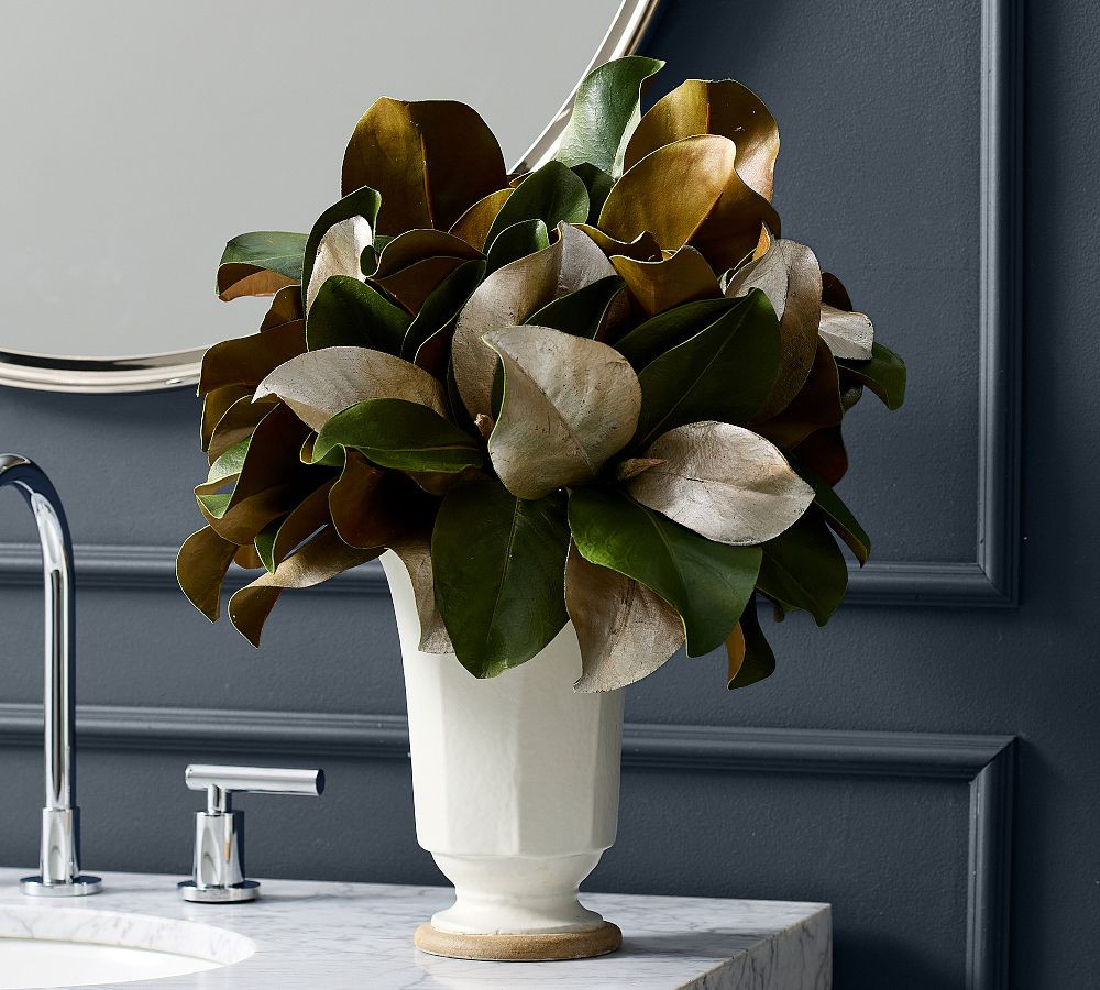 Brandon Maxwell Silver Magnolia Bundle | Pottery Barn (US)