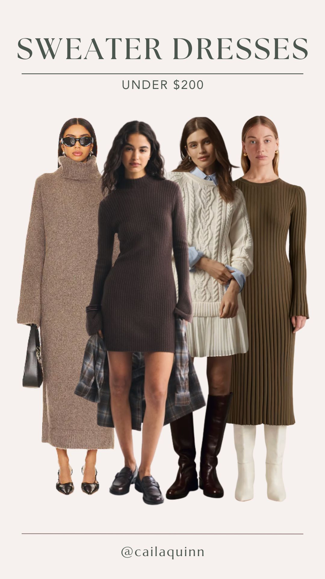 Sweater dresses under $200 

 #LTKGiftGuide #LTKdayinmylife #LTKSeasonal