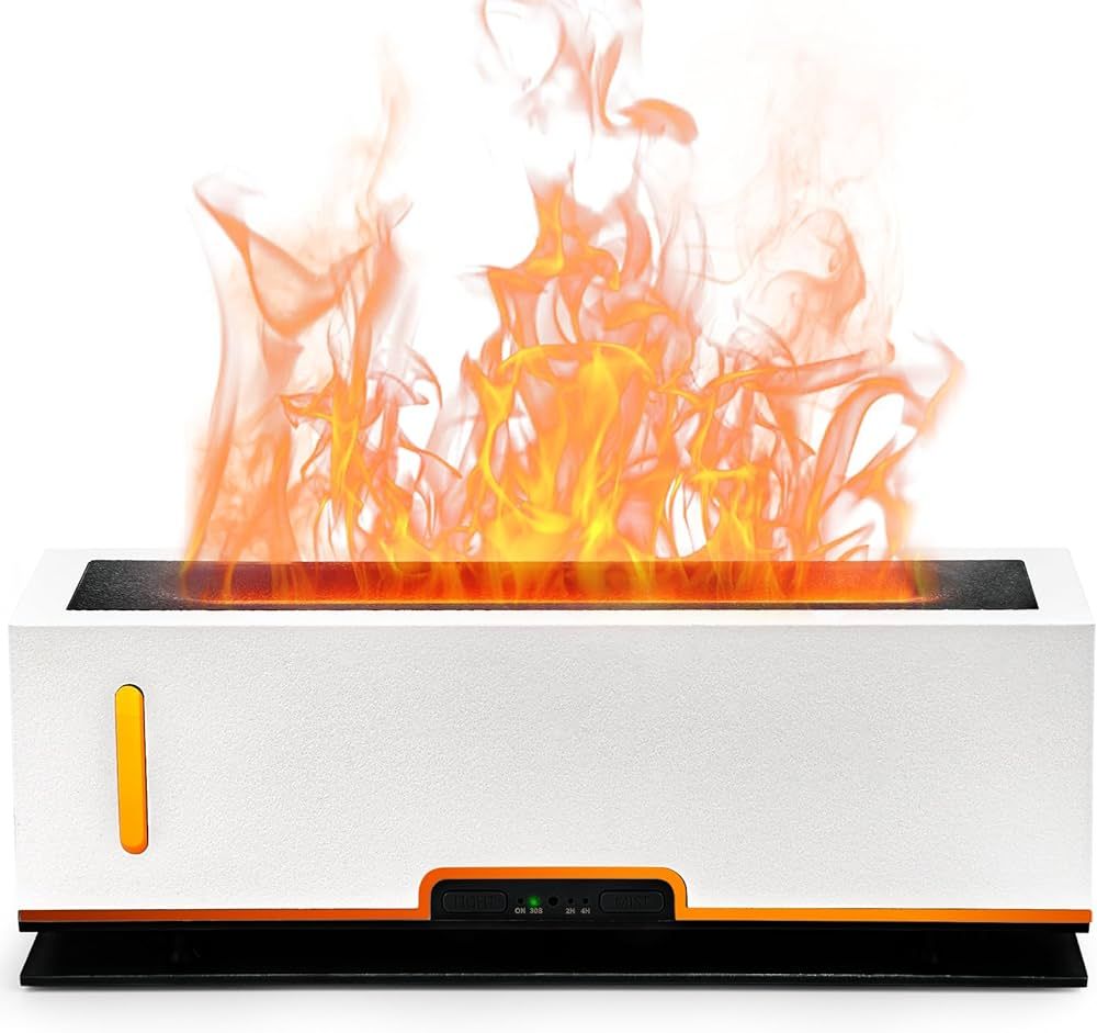 Diffuserlove Flame Diffuser Humidifier Essential Oil Diffusers 200ml Desk Aroma Diffusers for Hom... | Amazon (US)