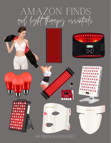 Red light therapy essentials 

#LTKbeauty #LTKfitness #LTKstyletip