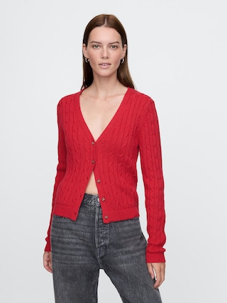 Cable-Knit Cardigan | Gap (CA)