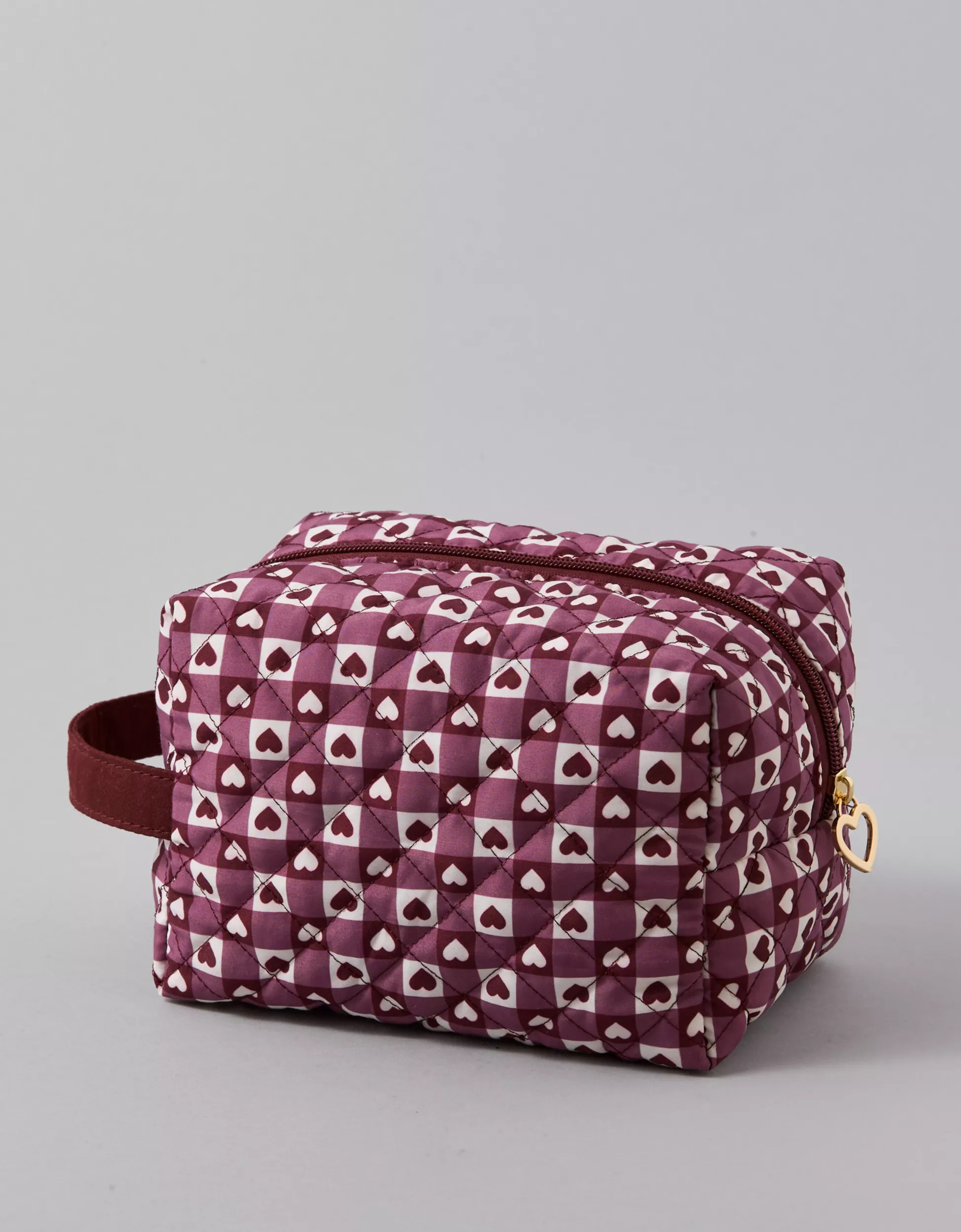 AE Quilted Cosmetic Bag | American Eagle Outfitters (US & CA)