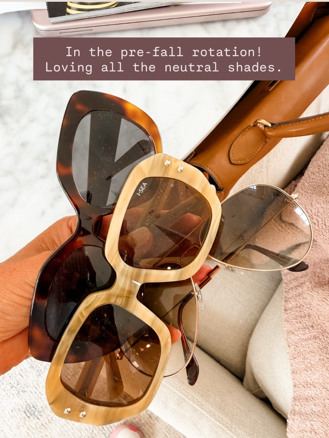 I never leave home without a pair of neutral sunglasses and these colors are perfect for fall!! Loverly Grey, fall, accessories

#LTKdayinmylife #LTKSeasonal #LTKootd