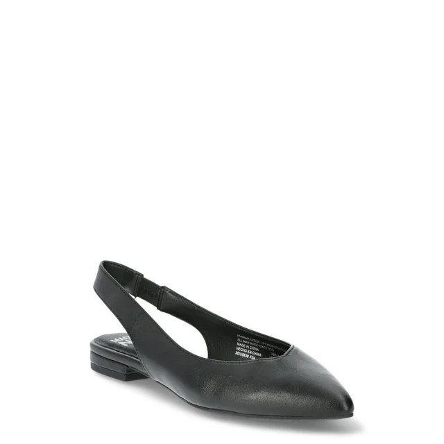 Madden NYC Women's Almond Toe Slingback Flats | Walmart (US)