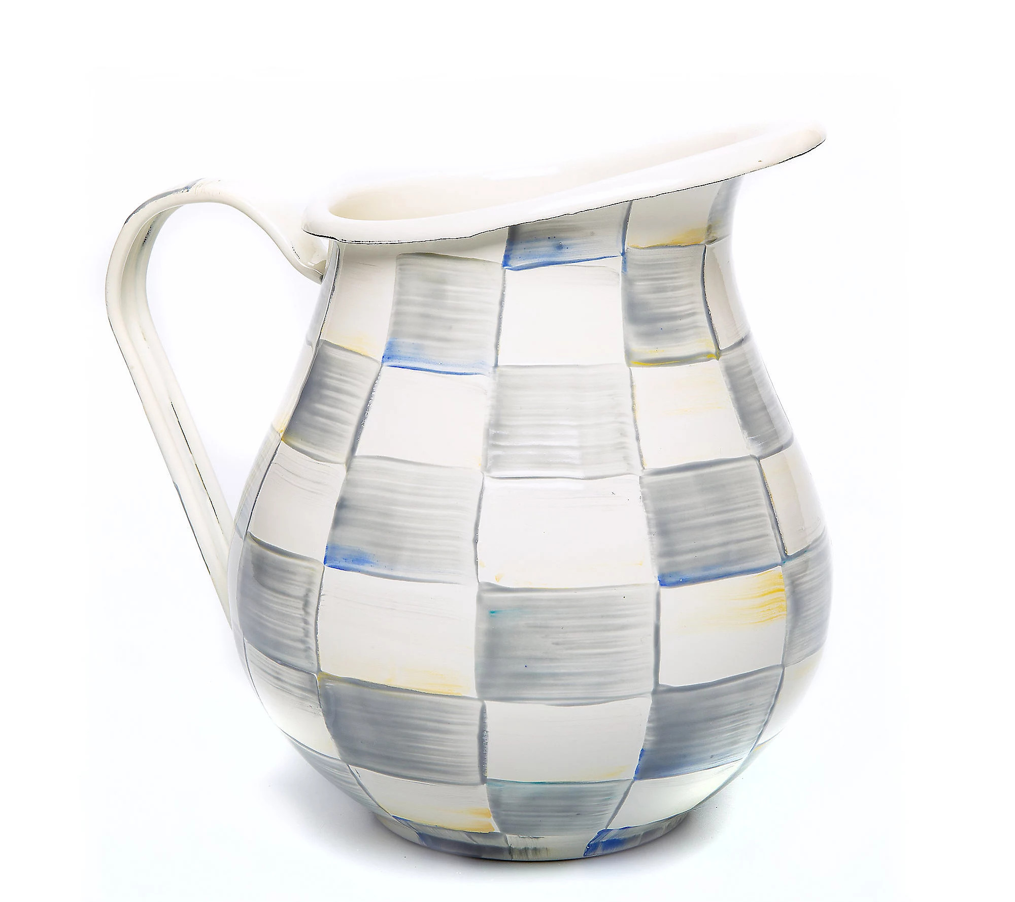 As Is Mackenzie-Childs Enamel Pitcher | QVC