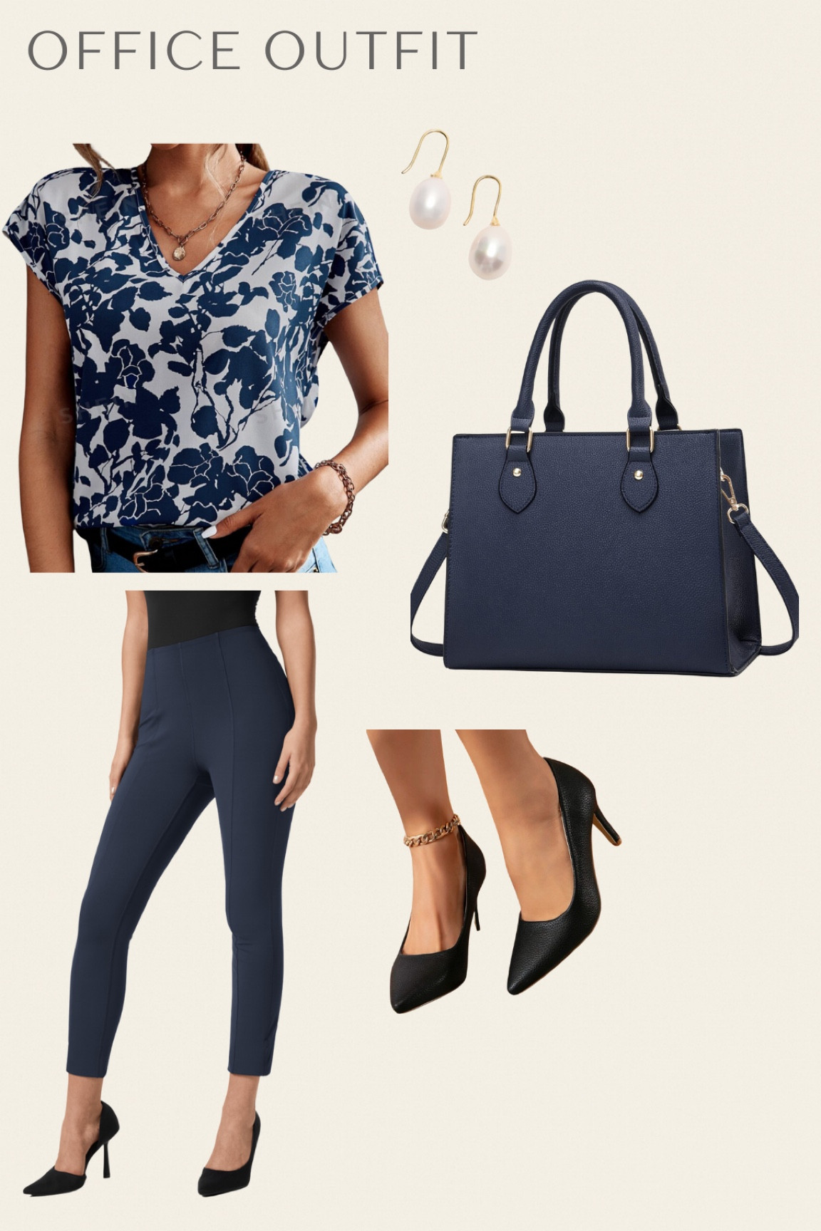 Office outfit - business casual 

#LTKfindsunder50 #LTKmidsize #LTKworkwear