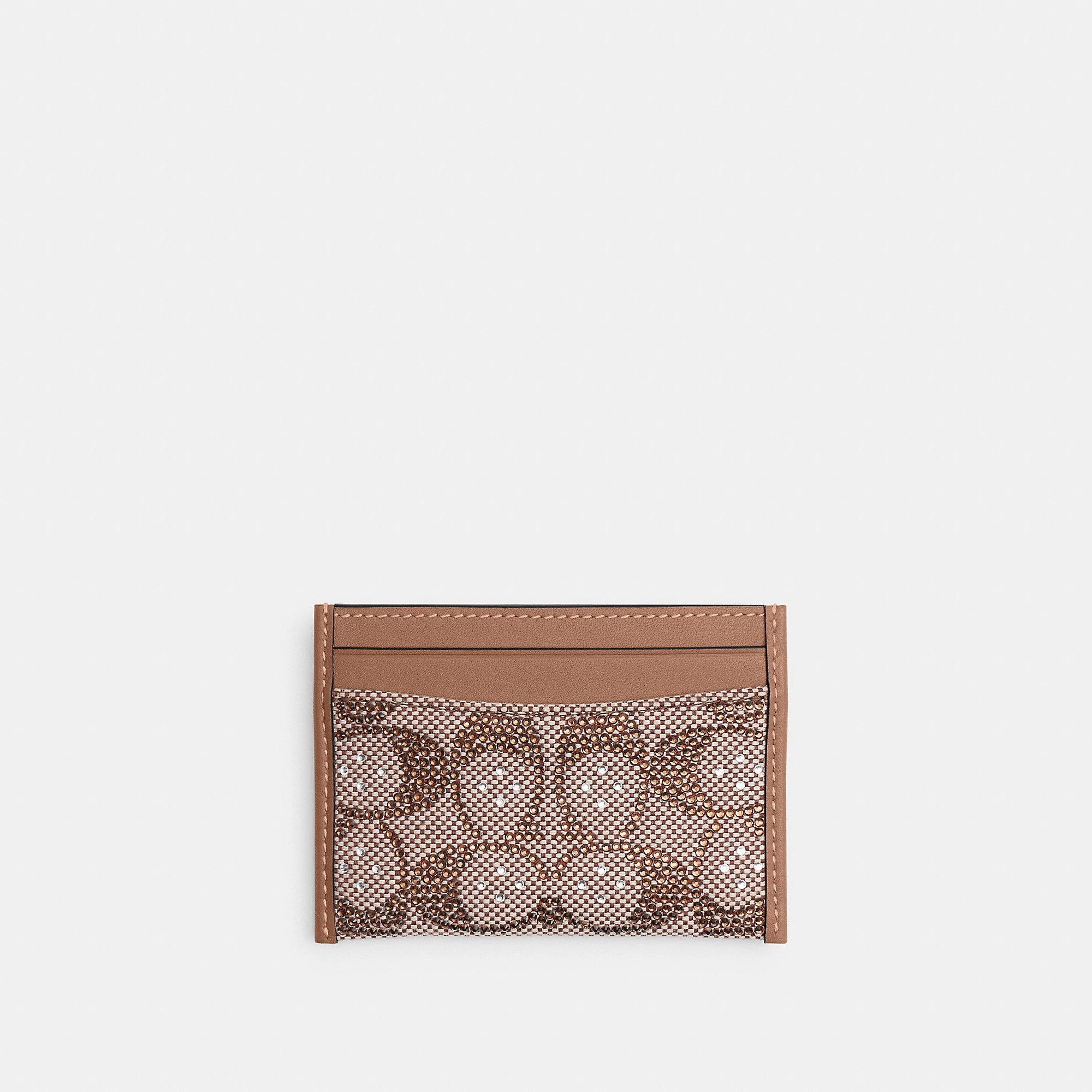 Essential Card Case In Crystal Signature Jacquard | Coach (US)