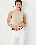Essential Mock Neck Sweater Shell | Ann Taylor (US)