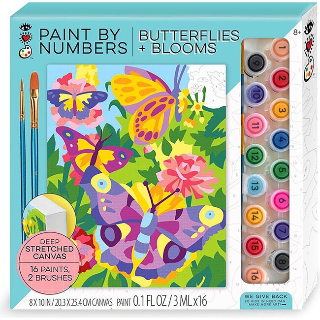 Paint By Numbers, Butterflies & Blooms | Maisonette