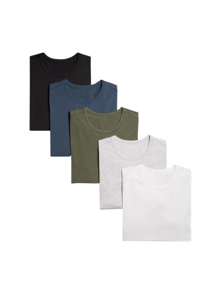 5 Year Basic T-Shirt *5 Pack | Men's Short Sleeve Shirts & Tee's | lululemon | Lululemon (US)