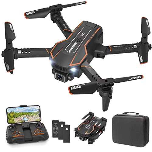 AVIALOGIC Mini Drone with Camera for Kids, Remote Control Helicopter Toys Gifts for Boys Girls, FPV RC Quadcopter with 1080P Live Video Camera, Gravity Control, 3 Batteries, Carrying Bag | Amazon (US)