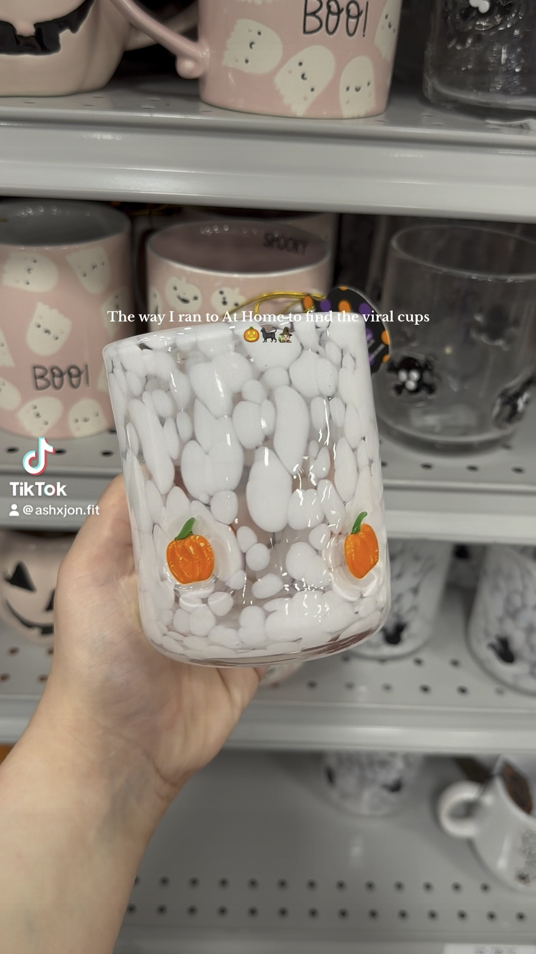 These are HALF the price of the anthropology cups and I found them at AT HOME!!🎃🐈‍⬛🧸🍂 only $7.99 per cup!! 

#LTKHome #LTKFindsUnder50 #LTKFallSale