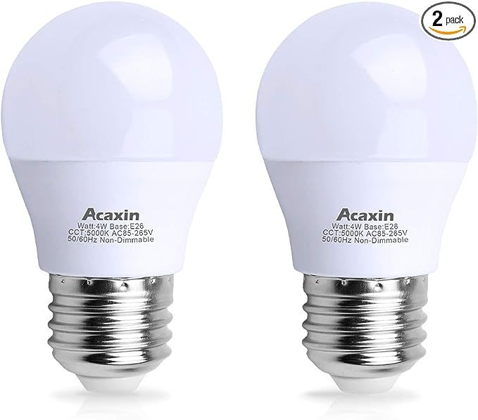 Acaxin LED Refrigerator Light Bulb 4W 40Watt Equivalent, Waterproof Replacement for Frigidaire, F... | Amazon (US)