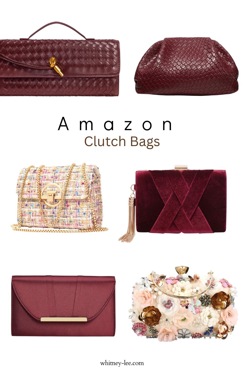 Burgundy Amazon clutch purses for fall and winter 🫶🏻🙌🏻



#LTKItBag