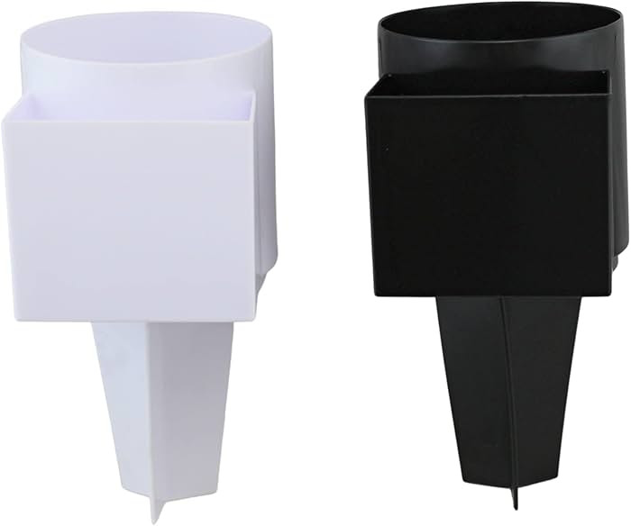 Set of 2 Sand Beach Cup Holder with Pocket - Multifunctional Spike Design for Beverage Phone Sung... | Amazon (US)