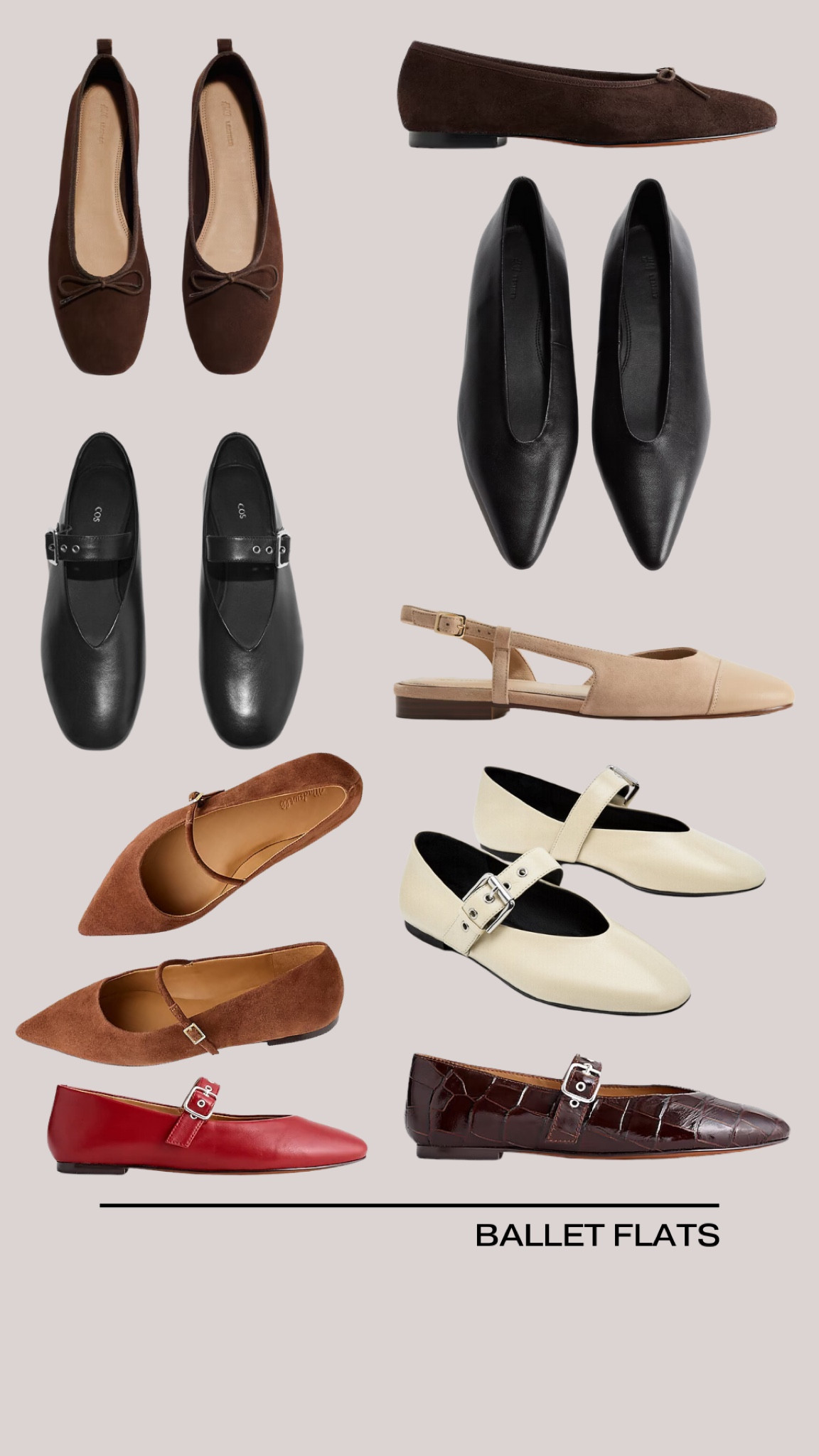 Ballet flats

#LTKShoeCrush #LTKSeasonal #LTKStyleTip