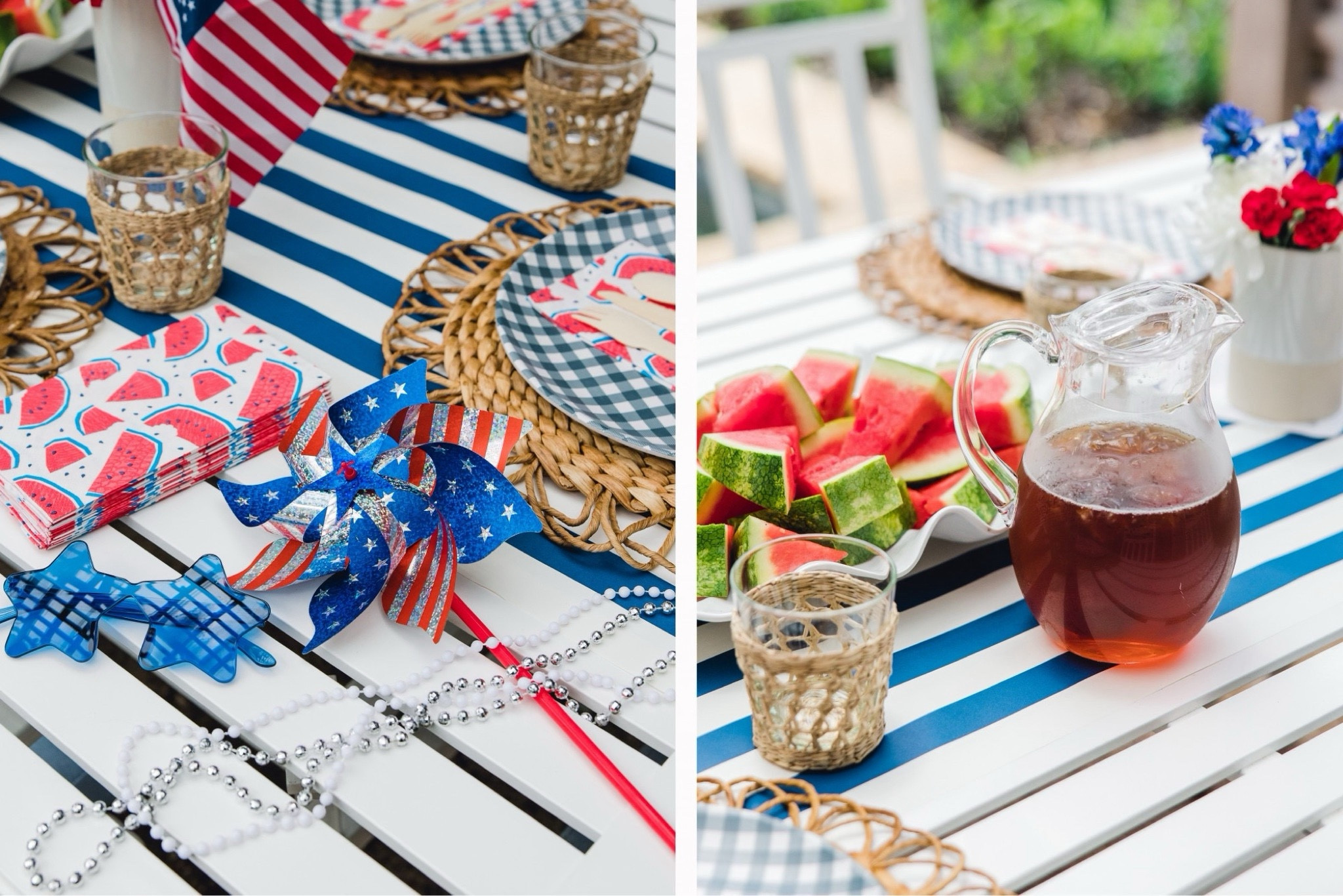 So many fun options for a Memorial Day table setting! More on dosaygive.com 

#LTKfindsunder100 #LTKfindsunder50 #LTKSeasonal