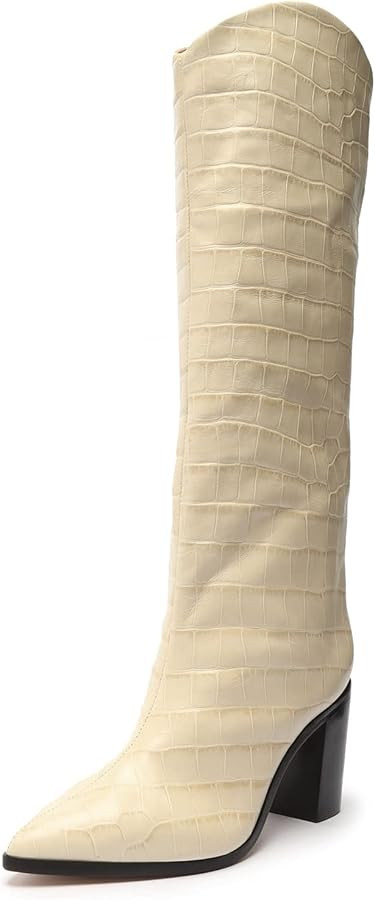 SCHUTZ Women's Maryana Block Boots | Amazon (US)