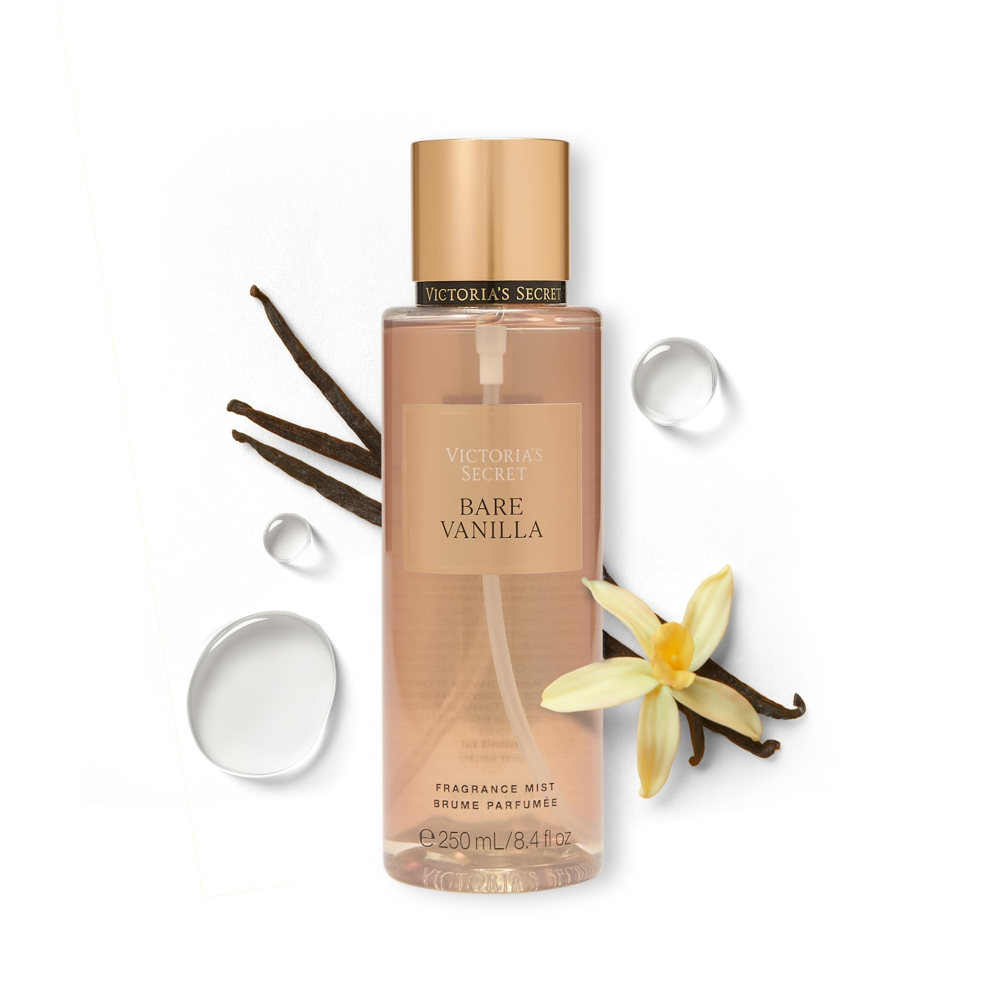 Victoria's Secret Body Fragrance Mist, Bare Vanilla - 8.4 fl oz | Amazon (US)
