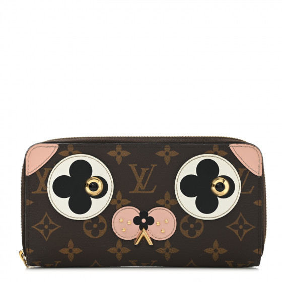 LOUIS VUITTON Monogram Valentine Dog Zippy Wallet | FASHIONPHILE (US)