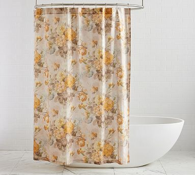 Vivienne Floral Shower Curtain | Pottery Barn (US)