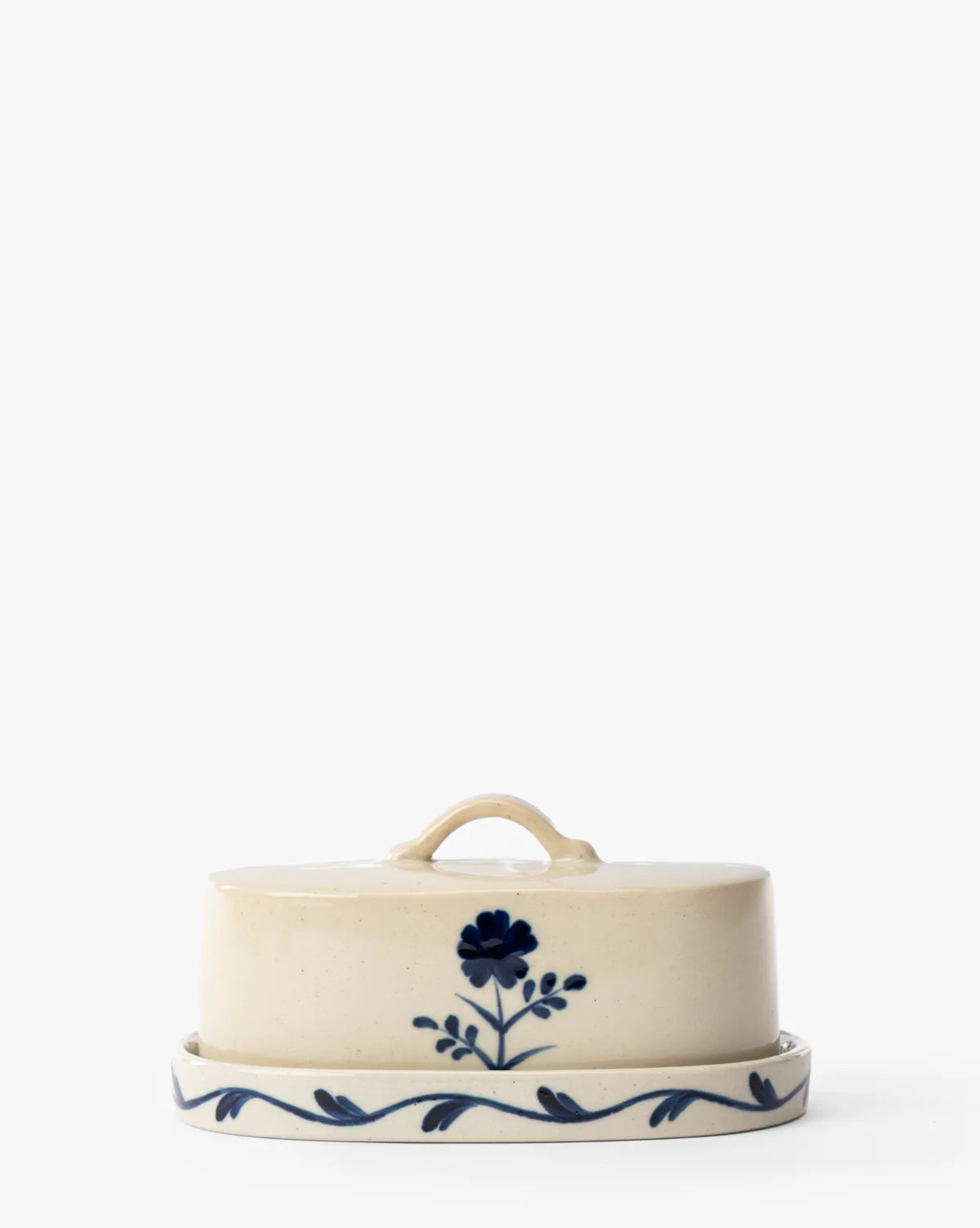 Mary Hand-Painted Butter Dish | McGee & Co. (US)
