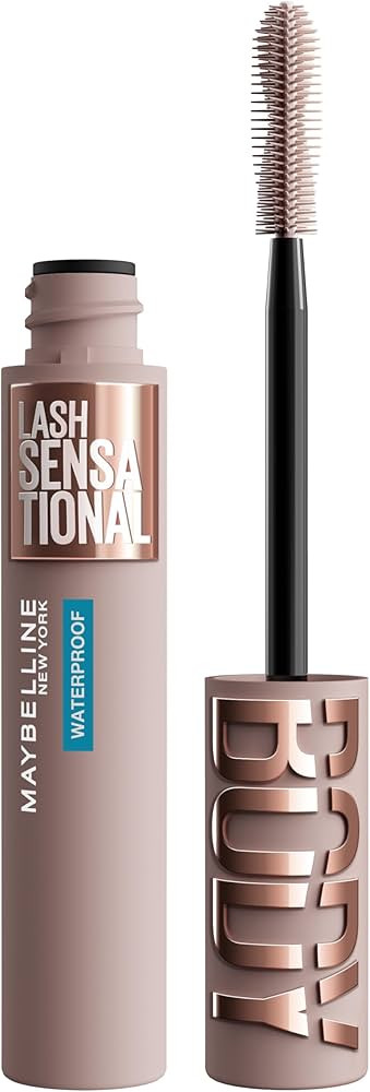 Maybelline Lash Sensational Body Waterproof Mascara, Volume and Length Formula for 24HR Lash Lift... | Amazon (US)
