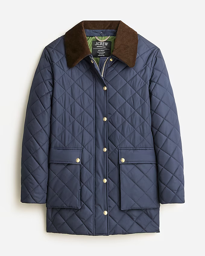 Tall heritage quilted Barn Jacket™ with PrimaLoft® | J. Crew US